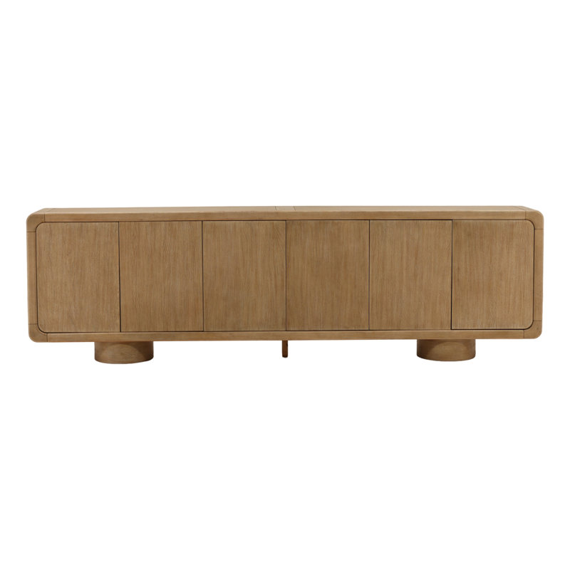Capella Sideboard Black, Light Warm Wash