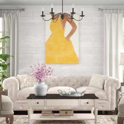 All Dressed Up II by Moira Hershey - Wrapped Canvas Print