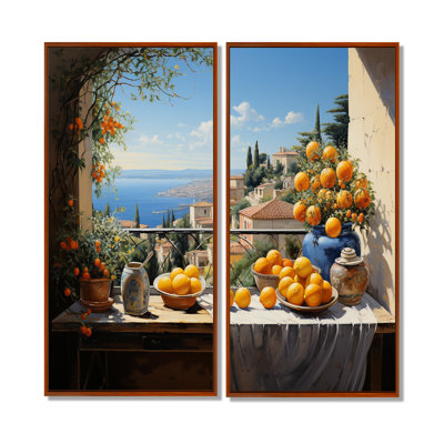 French Mediterranean Bliss In Provence II - Landscapes France Art Prints On Canvas