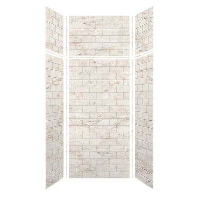 Ensemble de mur de douche 6 pièces Saramar