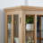 Curio Display Cabinet,Antique Display Cabinet With Glass Doors Adjustable Shelves For Collectibles Four Door Design Vintage Showcase For Home Or Office Antique Display Case E26 Bulb Included-1618167680