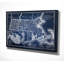 Carte d'esquisse du Massachusetts - Impression sur toile-1810664753