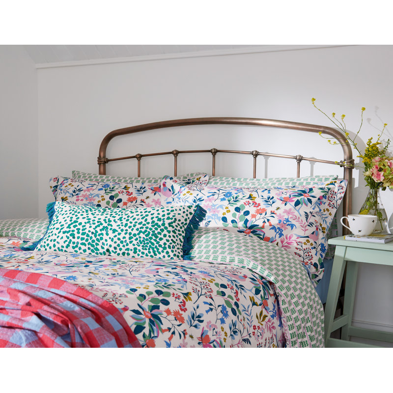 Pheasant Floral Cushion 30x60cm Multi