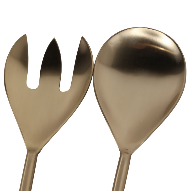 Ensemble d'ustensiles de service en métal pour la salle à manger Modern