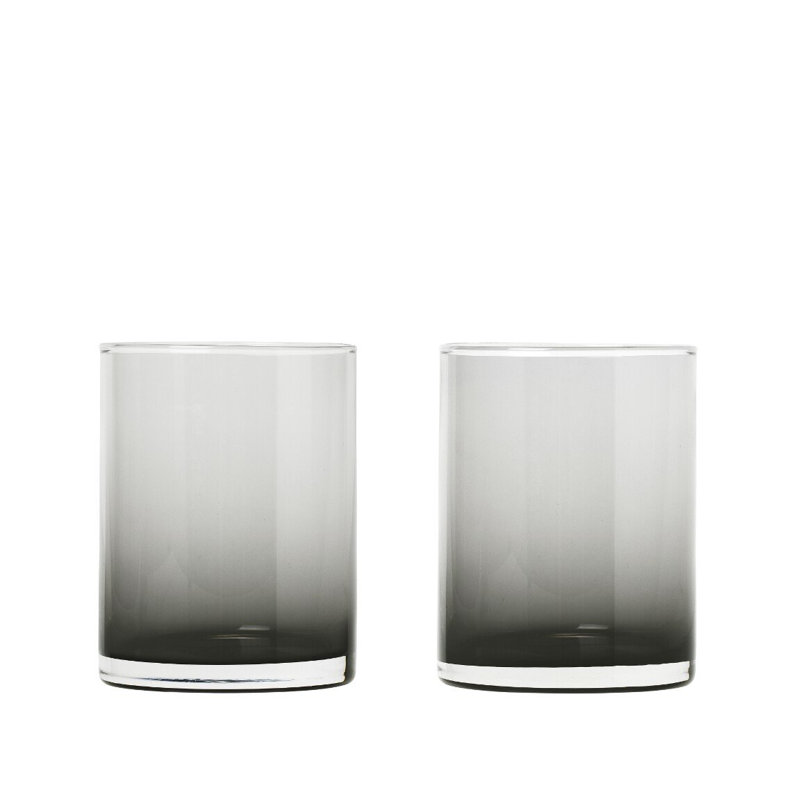 MERA 7 oz. Drinking Glass, Smoke