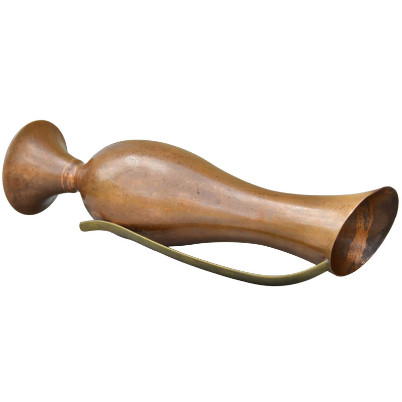 Copper and Brass Table Vase
