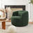 Jaydin 34" Wide Boucle Upholstered Swivel Armchair-1969483895