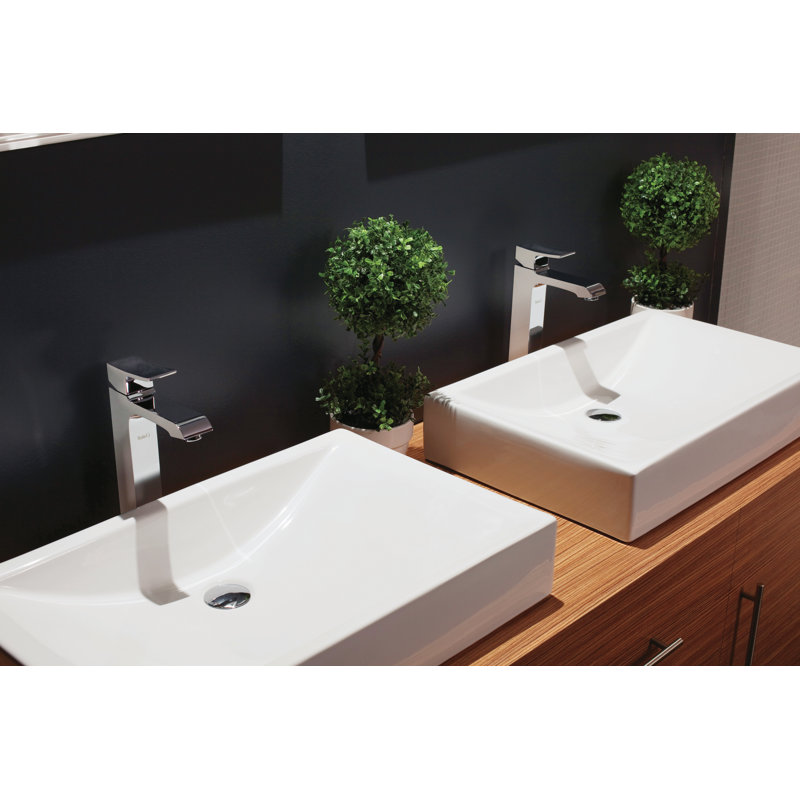 Zendo™ Vessel Bathroom Faucet, Chrome