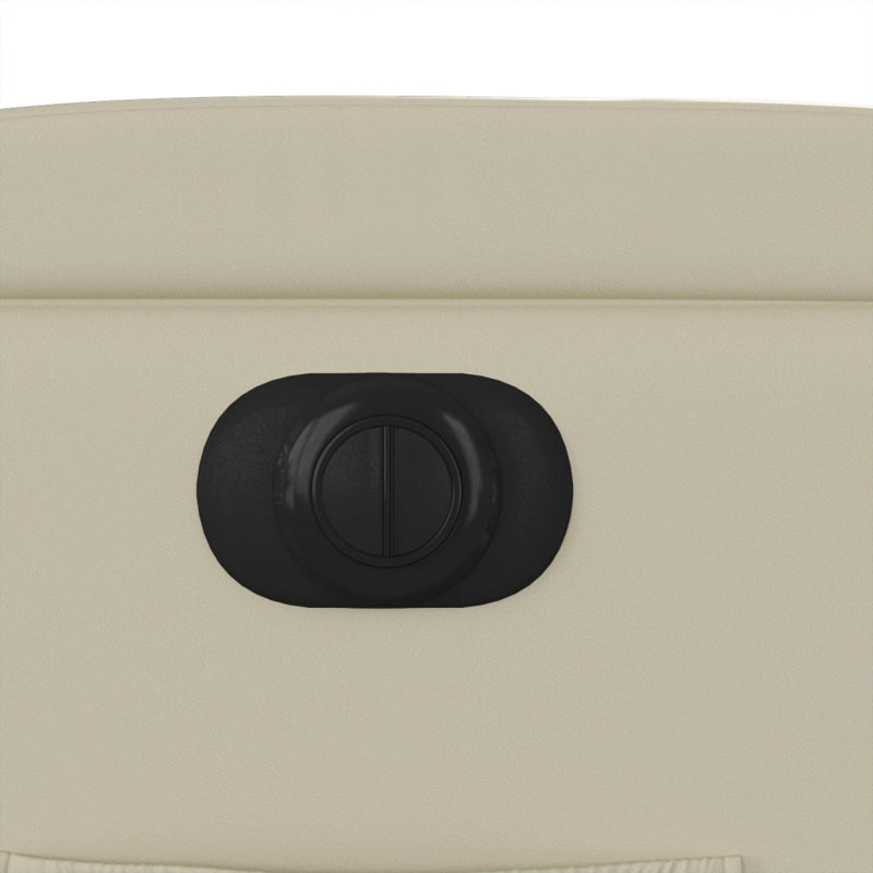 Kailun Faux Leather Lift Assist Recliner, Cream Faux Leather, Electric Reclining 