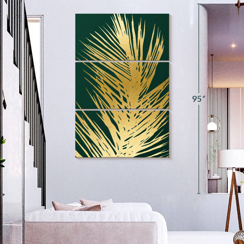 Harnek Emerald Palm I, 74" H x 48" W