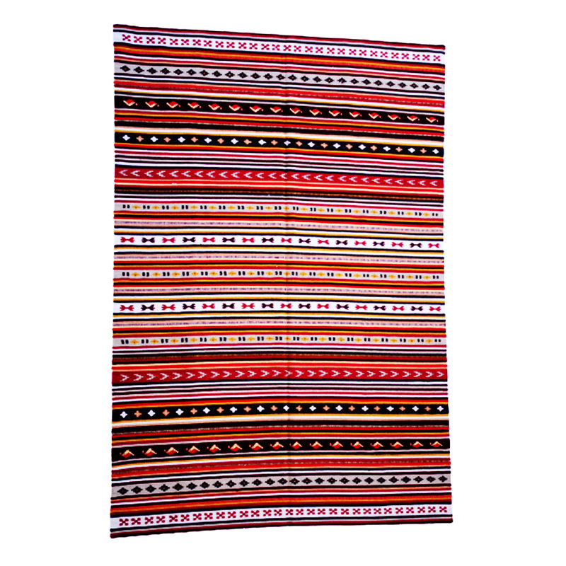 Burdick Geometric Hand Woven Area Rug, Rectangle 135 x 195cm