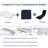 Navy Blue Outdoor Seat Cushion - Protected, Fade , Detachable Zipper Cover, High Elasticity Foam, For Patio Lounge Furniture Pad And Chaise Lounge, , To Elements, Removable Zippered Covers Cleaning