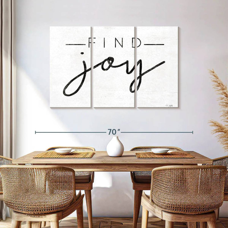 Tergel Find Joy, 24" H x 38" W