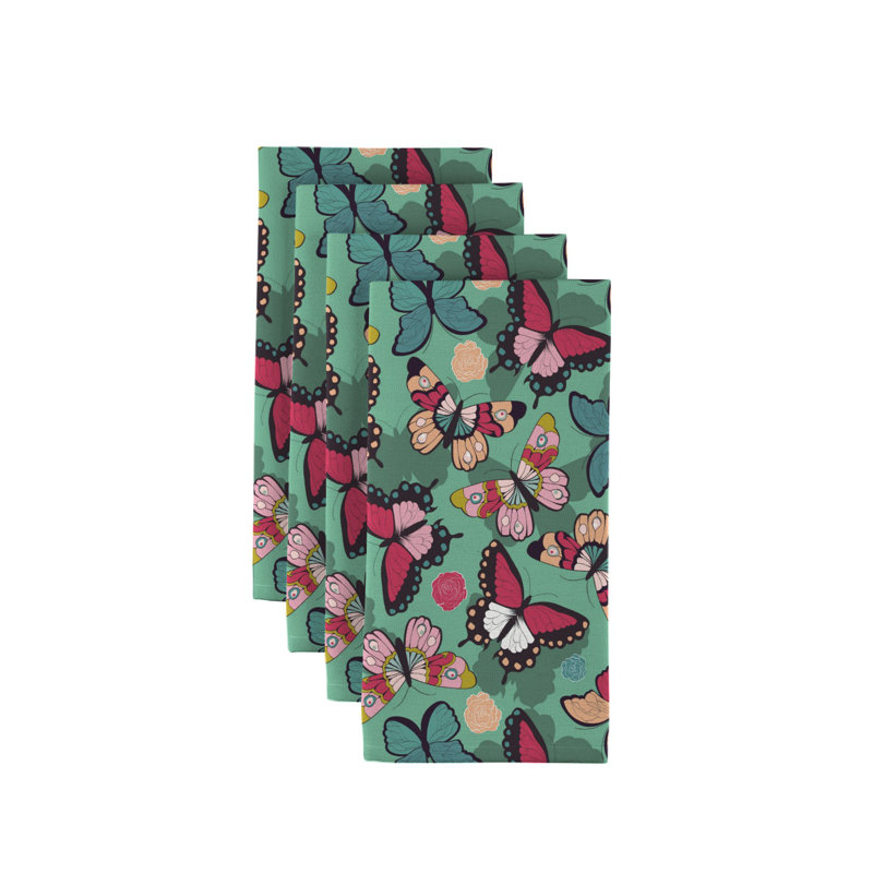 Youngblood Polyester Animals/Nature Square Napkin