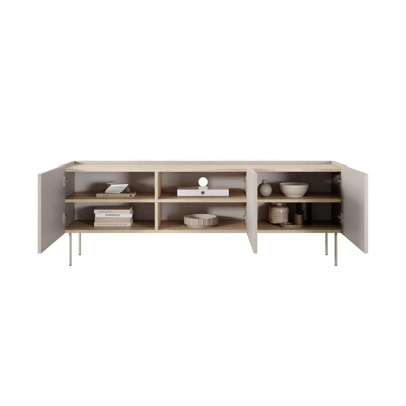 Catello TV Stand for TVs up to 55", Cashmere