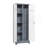 Storage Cabinet with Locking Doors and Shelves, 65 H Metal Storage Cabinet with Hanging Rod & S-Hooks, Cleaning Tool Organizer