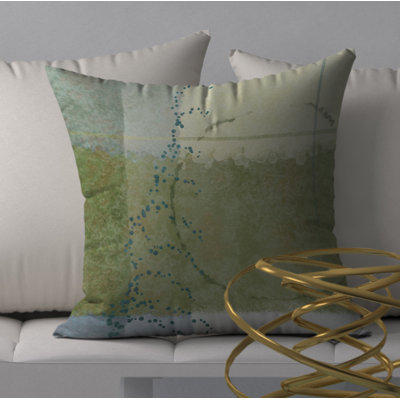Supersonic Unblemished Square Pillow Cover & Insert