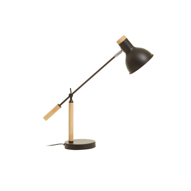 Belier Matte Black Table Lamp, Black, Black