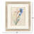 Blue Folk Garden Framed Art