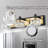Luxury Crystal Bathroom Fixture Over Mirror 3- - Modern Rust Lighting & Design