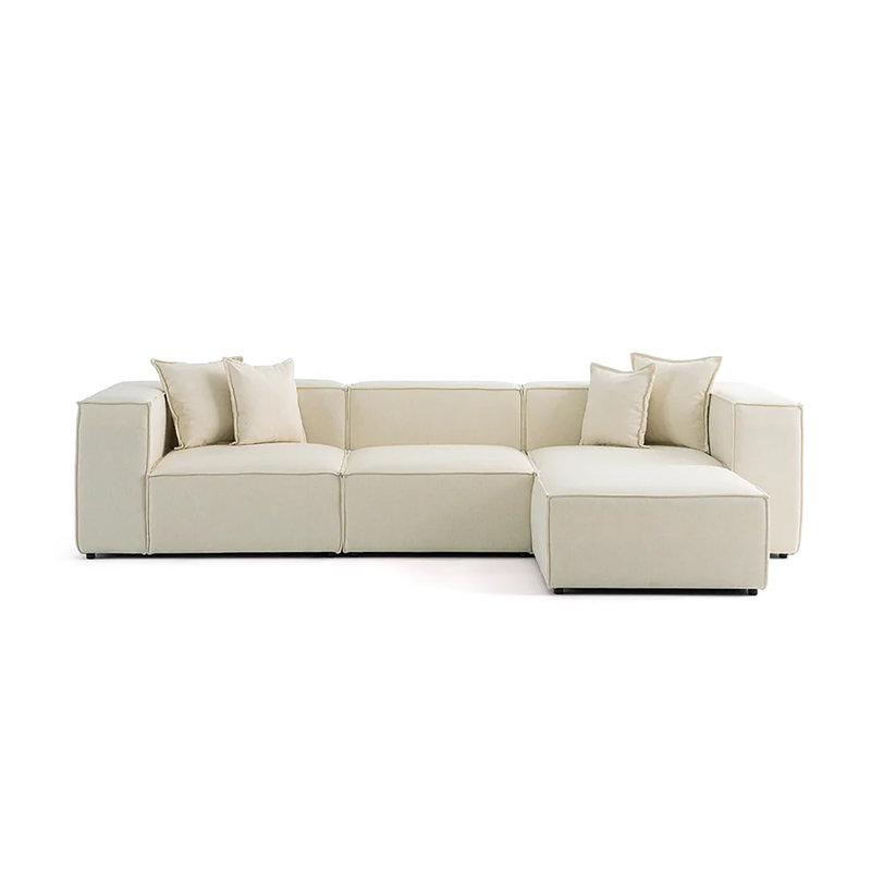 Degolier 122'' Upholstered Sofa