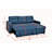 Convertible L-Shaped Sectional Sleeper Sofa Bed-948907200