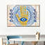 Symbole de bonne chance sur toile Hamsa-680808035