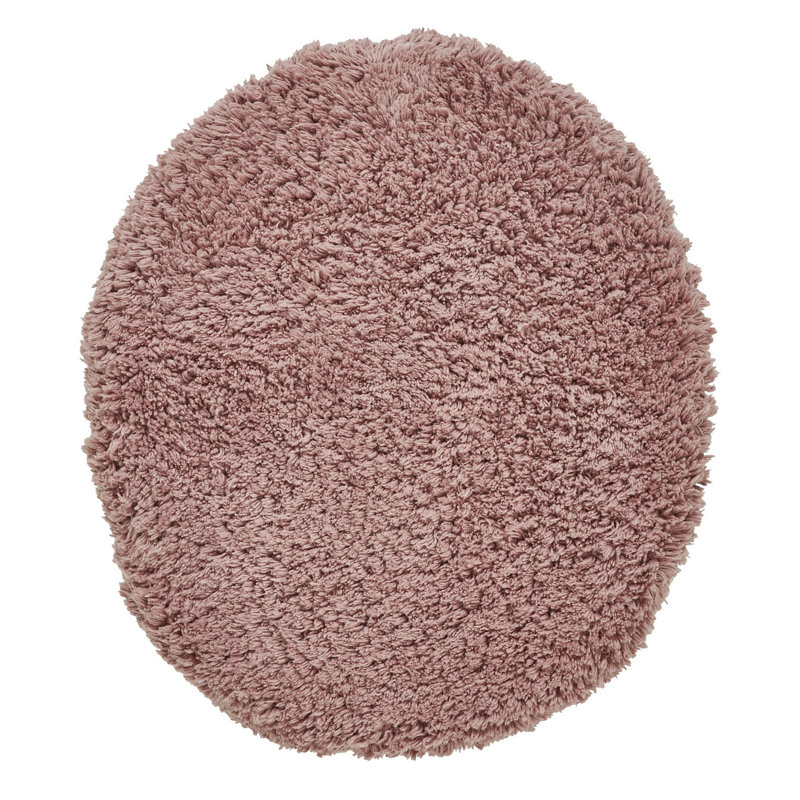 Housse de siège de toilette 100% coton Branston, lavable à la machine, certifié OEKO-TEX, couvercle de toilette allongé ultra doux et absorbant, motif à chevrons luxueux, 18 po x 20 po, rose