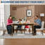 Linen Upholstered Dining Chair-459907502-459907505-459907506
