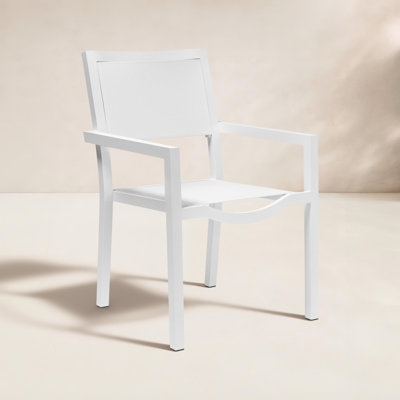 Curacao Premium All-Weather Wicker Outdoor Stacking Dining Armchair