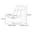 Fauteuil inclinable en similicuir Surianna-77783593