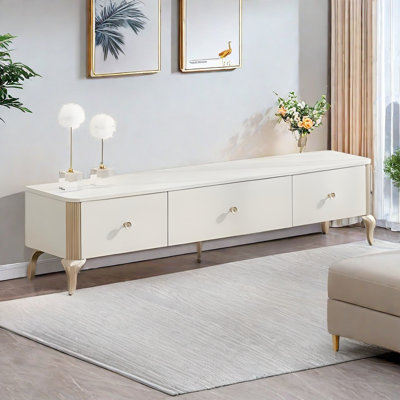 French light luxury TV cabinet