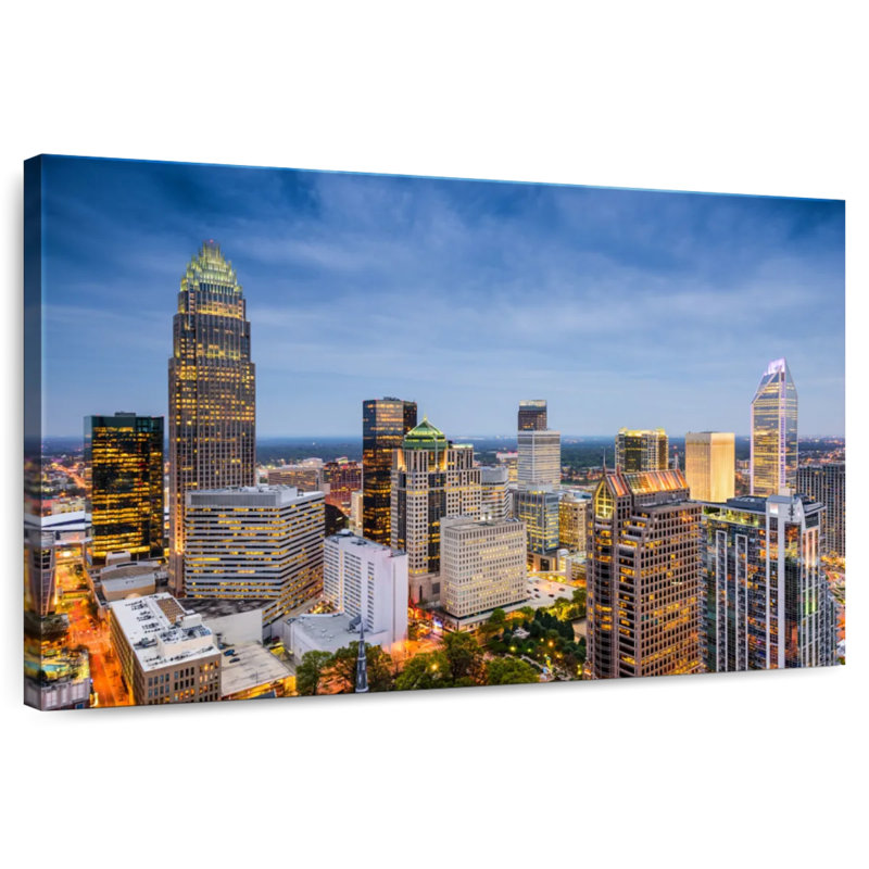 Hannes Charlotte Uptown Skyline, H 26 po x l 39 po