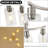  Luxury 6-light Flush Mount Ceiling Light, Dimmable Farmhouse Design For Kitchen Island, Bedroom & Dining Room With Easy Installation,nickel-2050926009