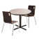 36'' L Round Breakroom Table and Chair Set