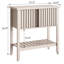 Console d'entrée de 80 cm avec tiroirs coulissants et tablette de rangement pour couloir, salon ou bureau-1572094528-1572094530-1572094540