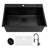 30 Inch Drop-In Single Bowl Kitchen Sink-126326080