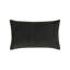 Luxe Velour Charcoal Rectangular Performance Pillow Cover & Insert