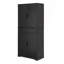 Armoire de rangement cannelée 72 po avec 3 tiroirs à clavier et 6 tablettes de porte réglables et autoportantes-1653775740