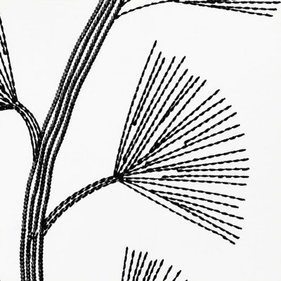 Ginkgo Embroidery Fabric