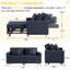2 Seater Linen Sofa Bed-1907410473