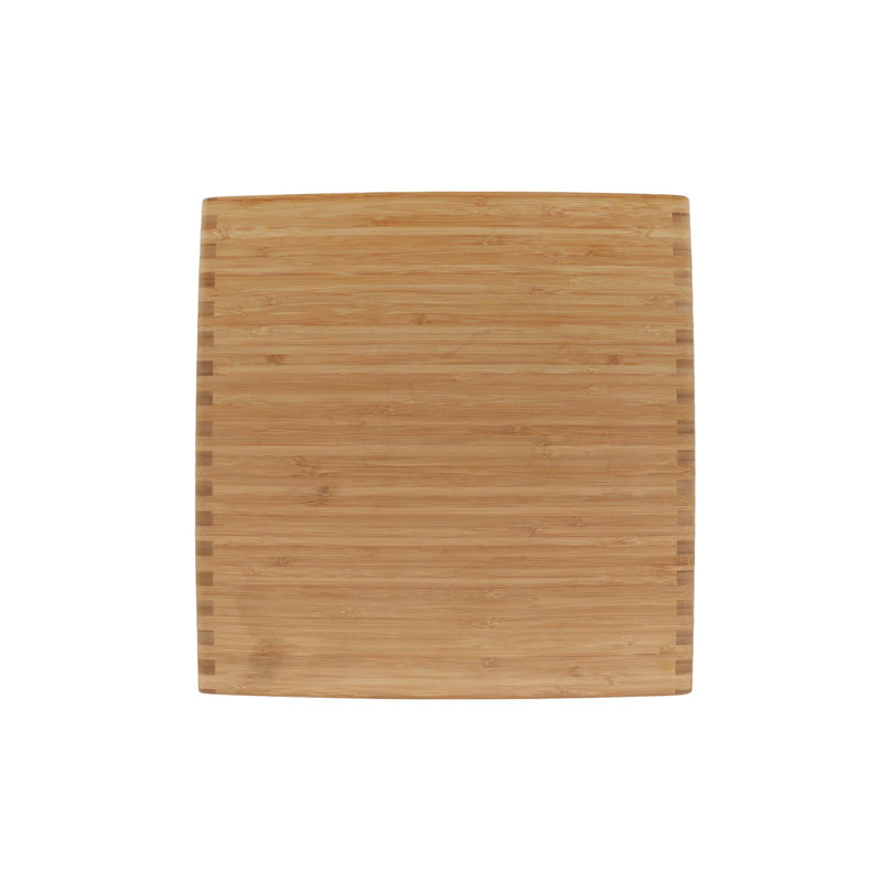 Natural Bamboo Rectangular Display Risers, Set of 3