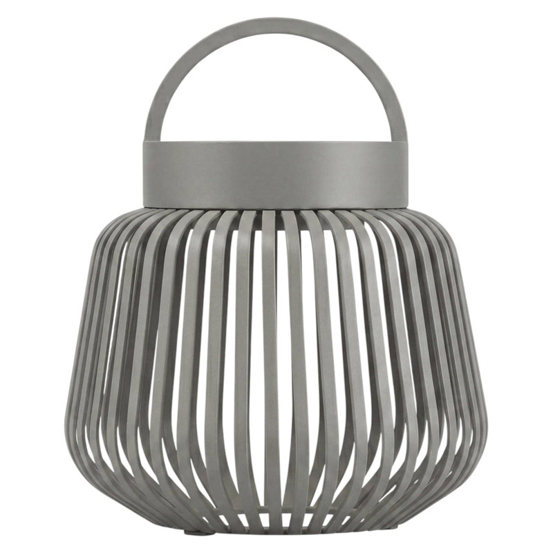 LITO Mobile Rechargeable LED Lantern - Large, 4.7" H x 5.3" W x 5.3" D, Black
