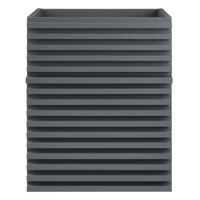 Base de meuble-lavabo mural simple 18 po Render