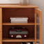 Low Bookcase With Glass Door Bookcase-98600748