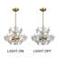 Lustre empire 6 lumières Oconee