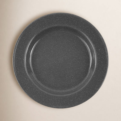 Crow Canyon Enamelware Stinson Flat Salad Plate