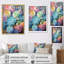 «Eugine Green Blue Succulents Succulent Dreams», reproduction sur toile-1794085820-1794085823