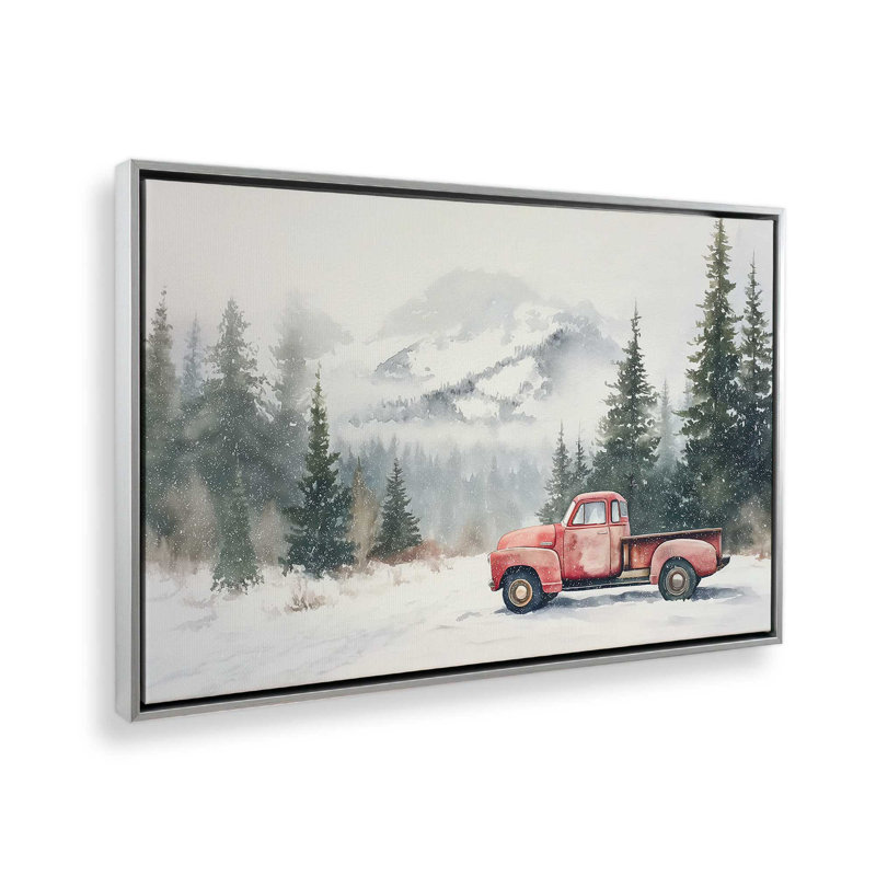 Impression sur toile Frosted Haul, H 12,75 po x l 18,75 po, Chrome poli