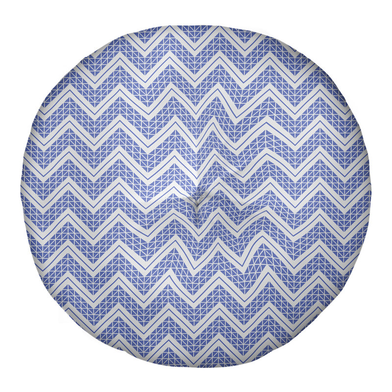 Coussin Rhonda Cheval, 26 po x 26 po, Bleu clair
